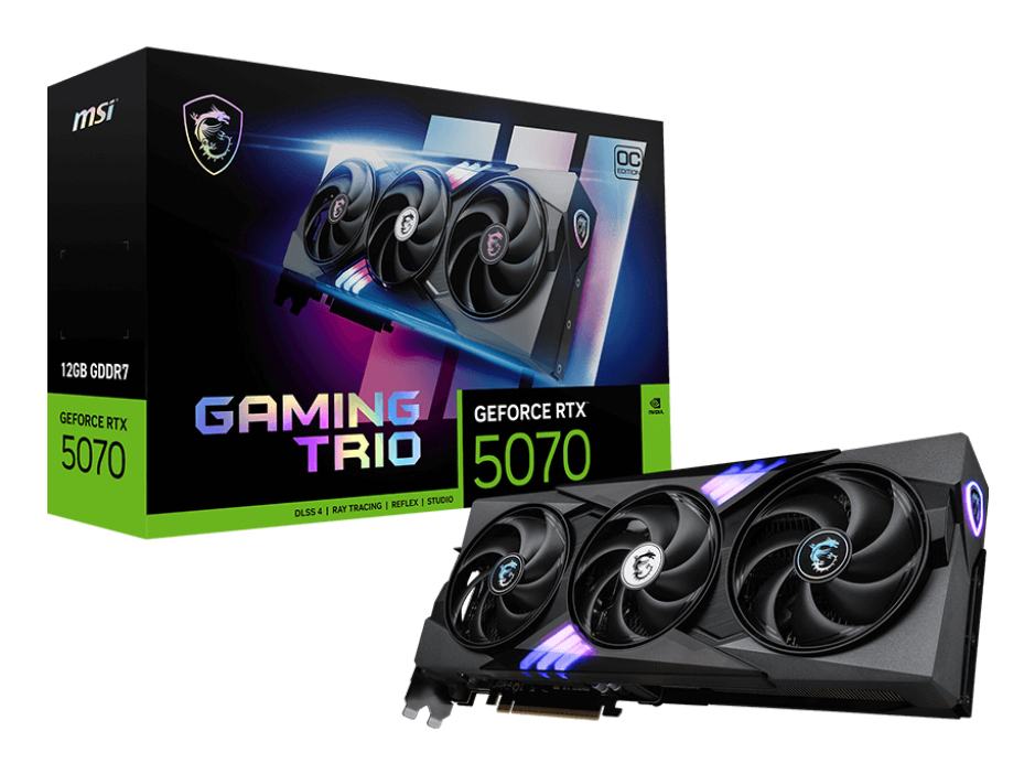 RTX 5070 12G GAMING TRIO OC