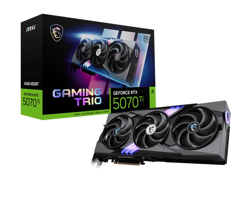 RTX 5070 TI 16G GAMING TRIO OC