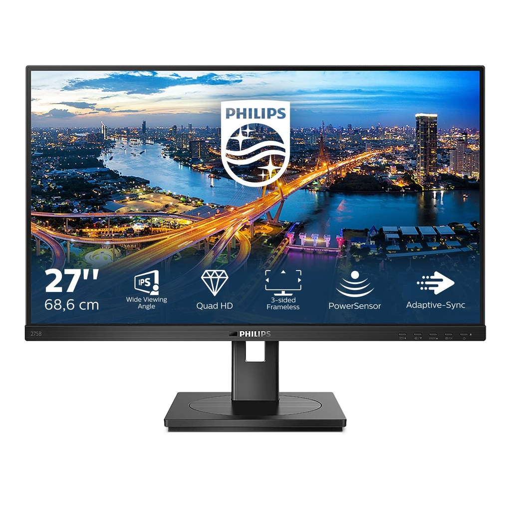 27 IPS 2K SPEAKERS HUB USB