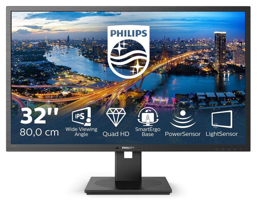 32 LED IPS 2K 16:9 QHD ERGON
