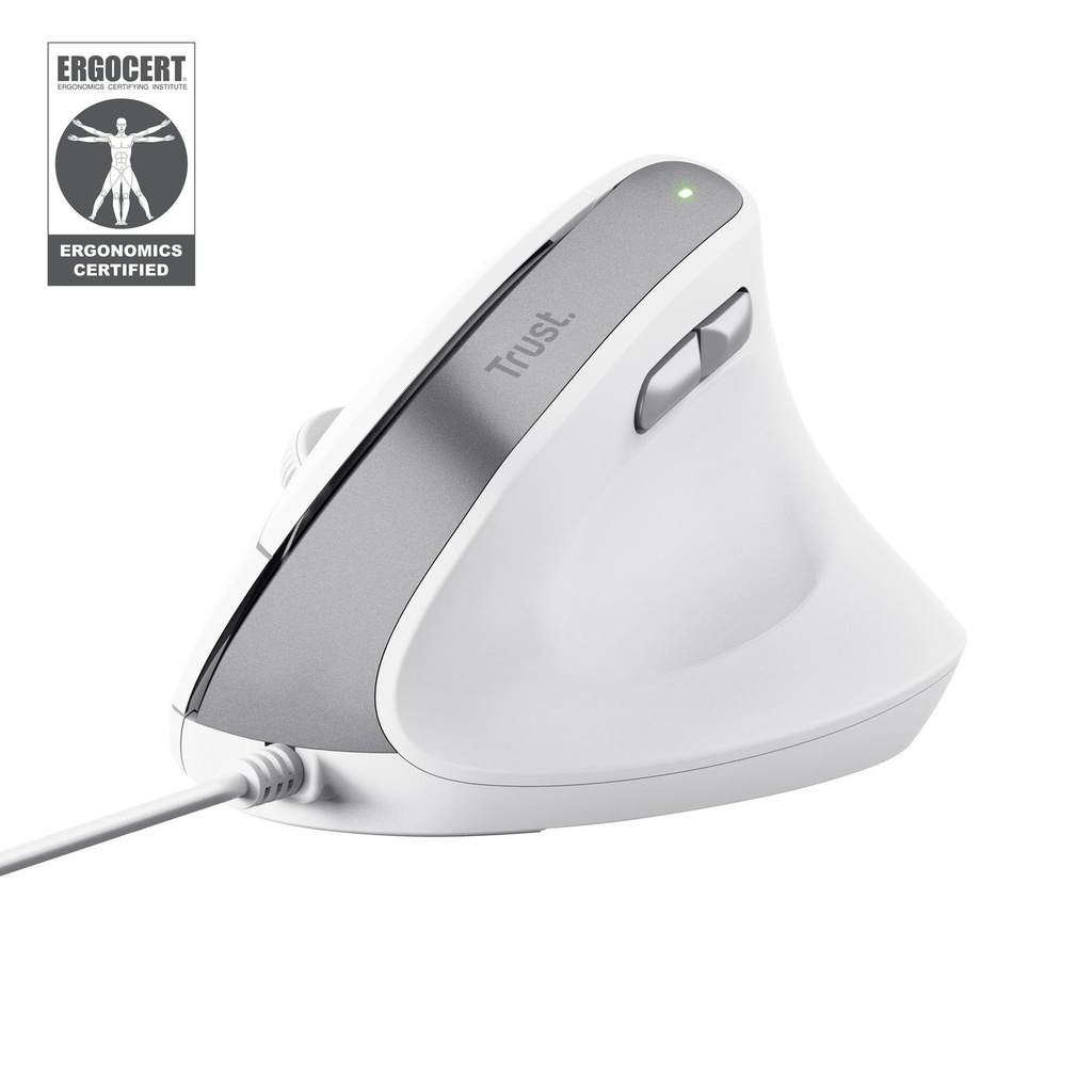 BAYO II ERGONOMIC MOUSE WHT