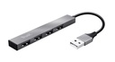 HALYX ALUMINIUM 4-PORT MINI USB HUB