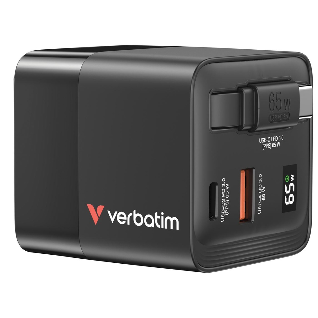 GAN CHARGER 2 PORT 65W MINI