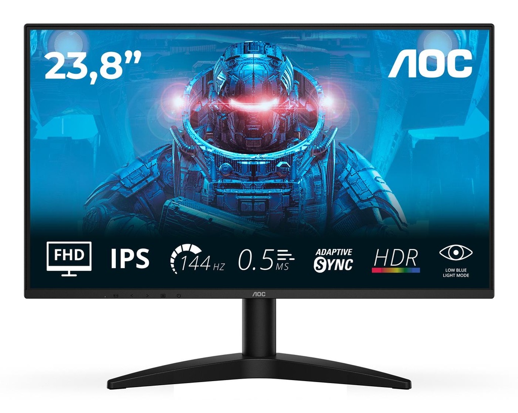 23,8 MONITOR FHD 144HZ NO