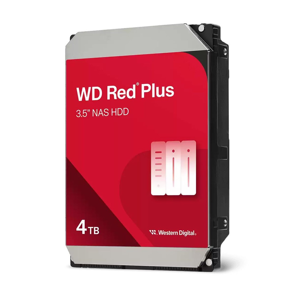 WD RED PLUS 4TB 128MB CACHE