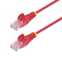 CAVO SLIM CAT6 ROSSA DA 50M