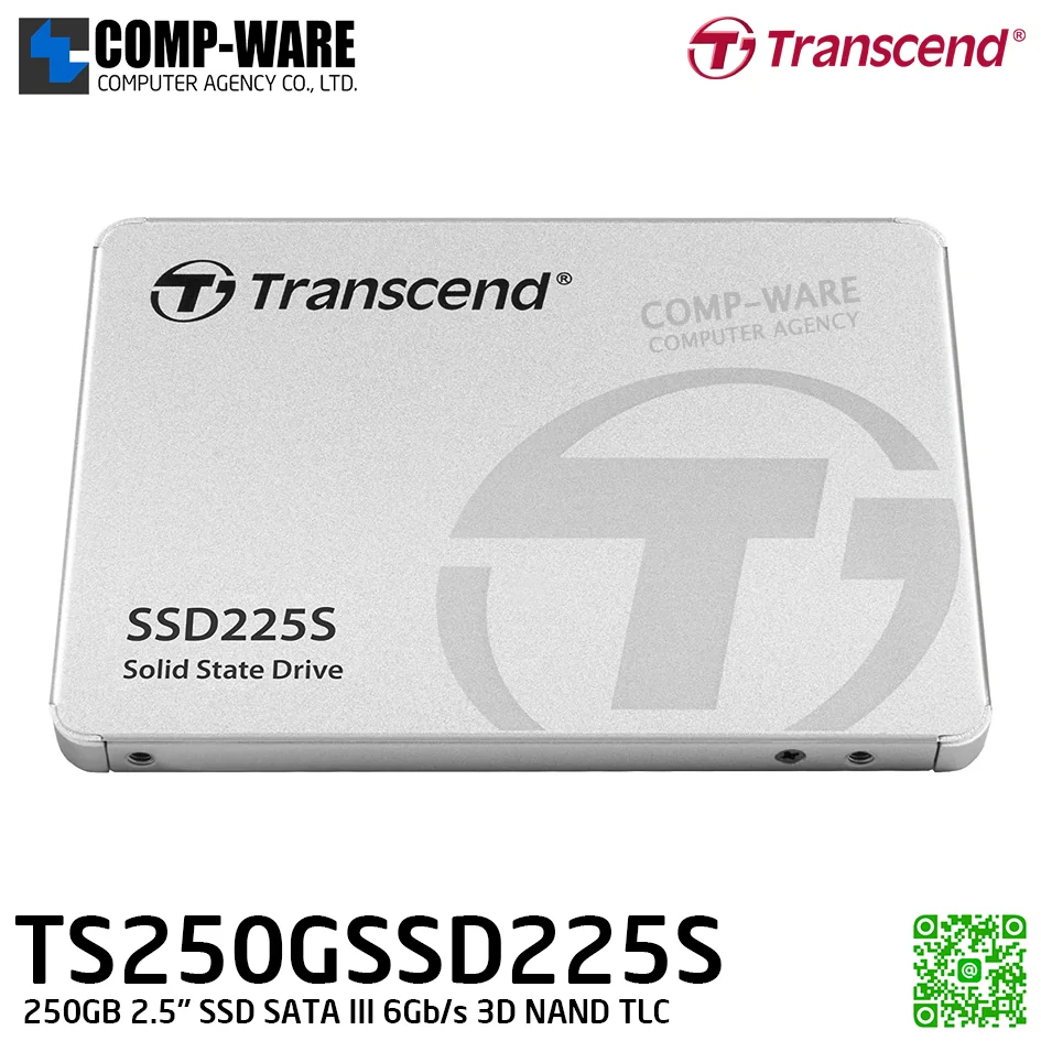 250GB 2.5  SSD SATA3 3D TLC