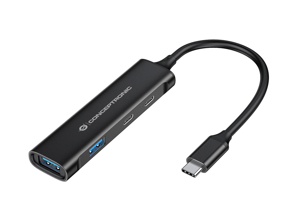 4-PORT USB 3.0 HUB  2 USB-C 2USB A