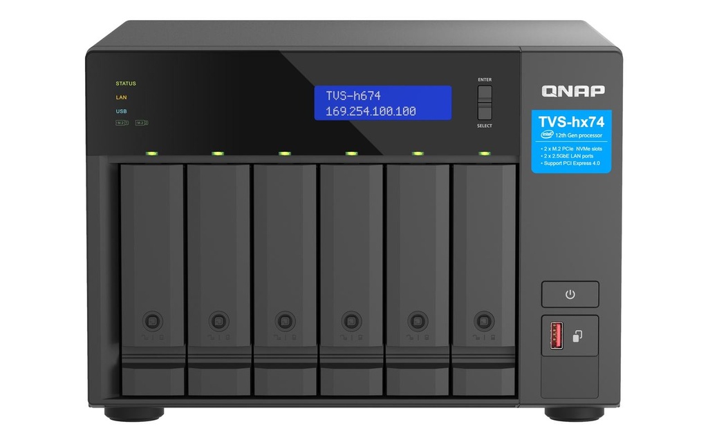 6-BAY QUTS HERO NAS 32GB