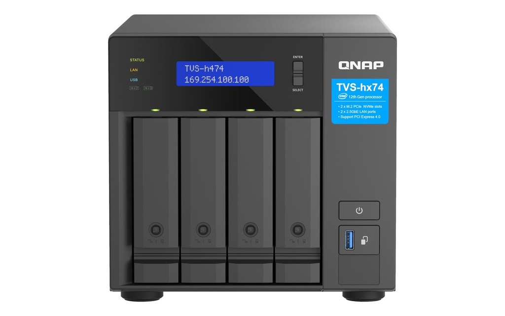 4-BAY QUTS HERO NAS 4GB