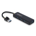 HUB USB-A A 4 PORTE, 5 GBPS