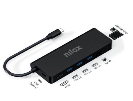DOCK USB-C 8 IN 1 HDMI 4K