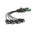 SCHEDA SERIALE PCIE A 4X RS232