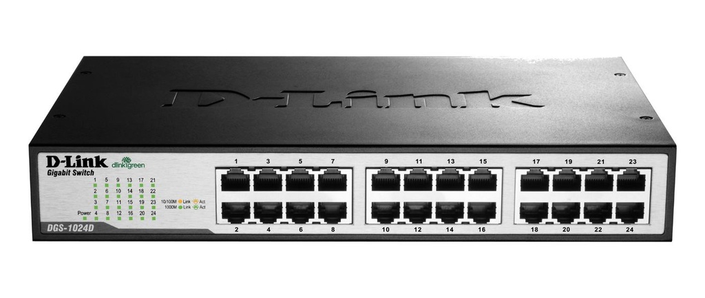 SWITCH 24 PTE GIGABIT 10/100/1000