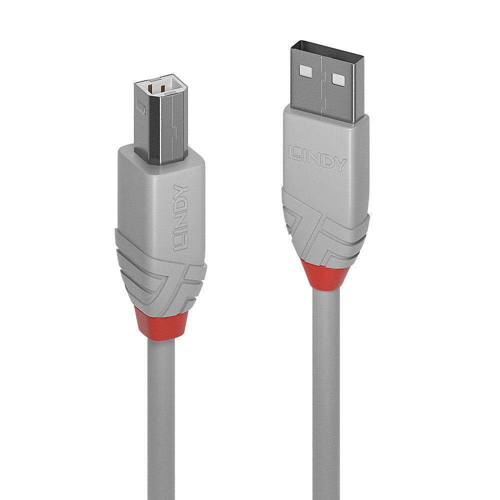 CAVO USB 2.0 GRIGIO 1M
