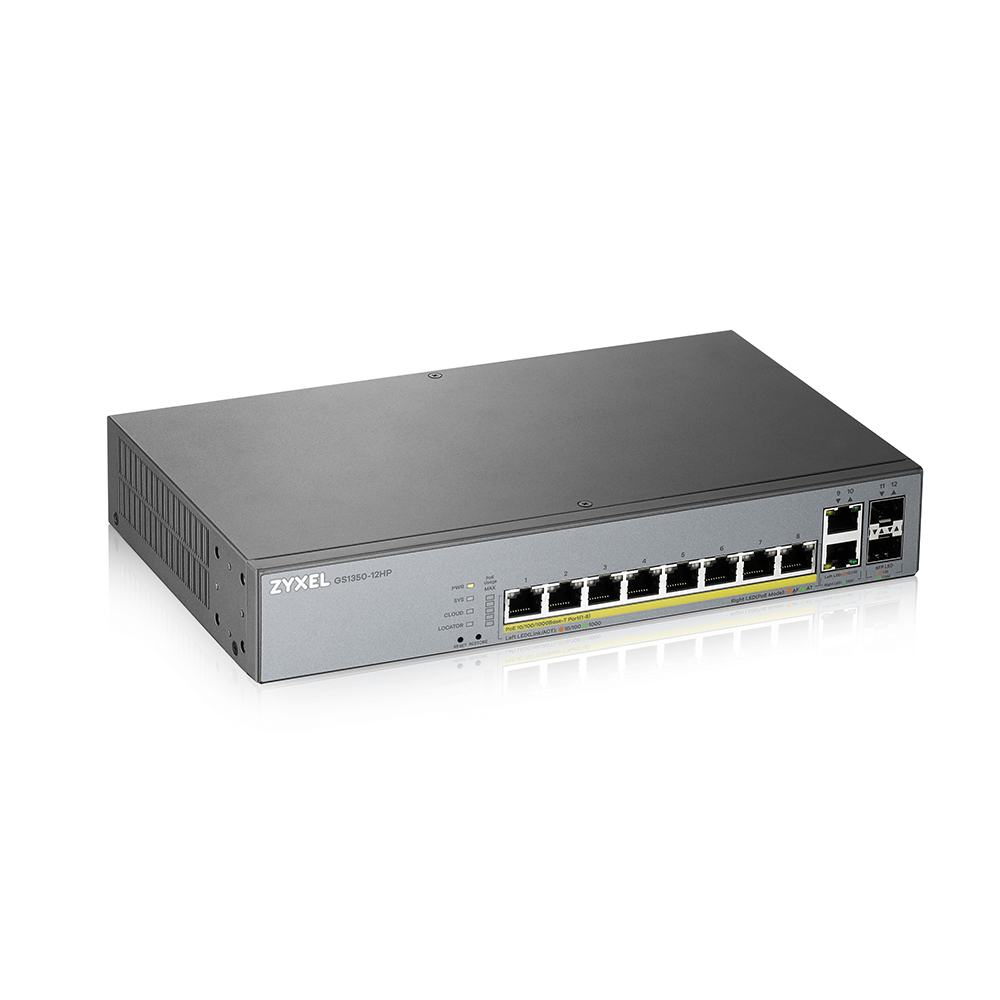 SWITCH MANAGED CCTV: 8 PORTE GIGAB