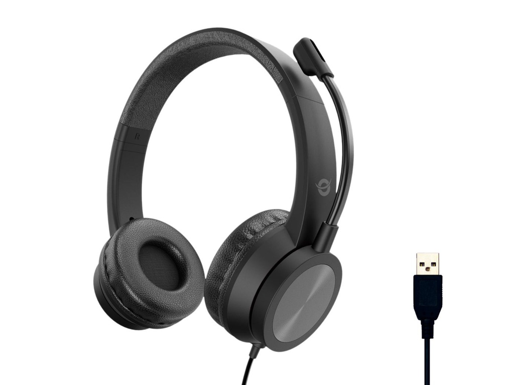 STEREO USB HEADSET NOISE REDUCTION