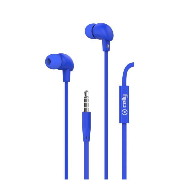 IN-EAR STEREO EARPHONES 3.5MM BLUE