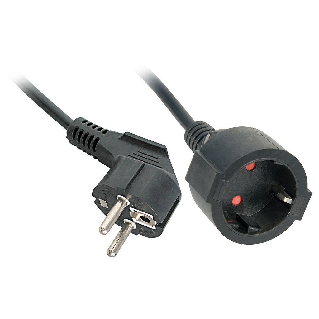 CAVO PROLUNGA SCHUKO NERO  5M