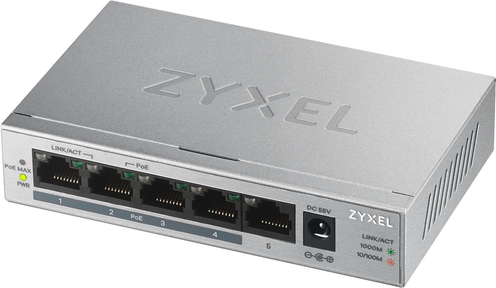 GS1005HP - SWITCH UNMANAGED  5