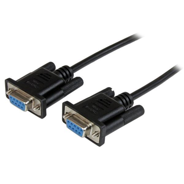 CAVO SERIALE RS232 NERO DA 2M