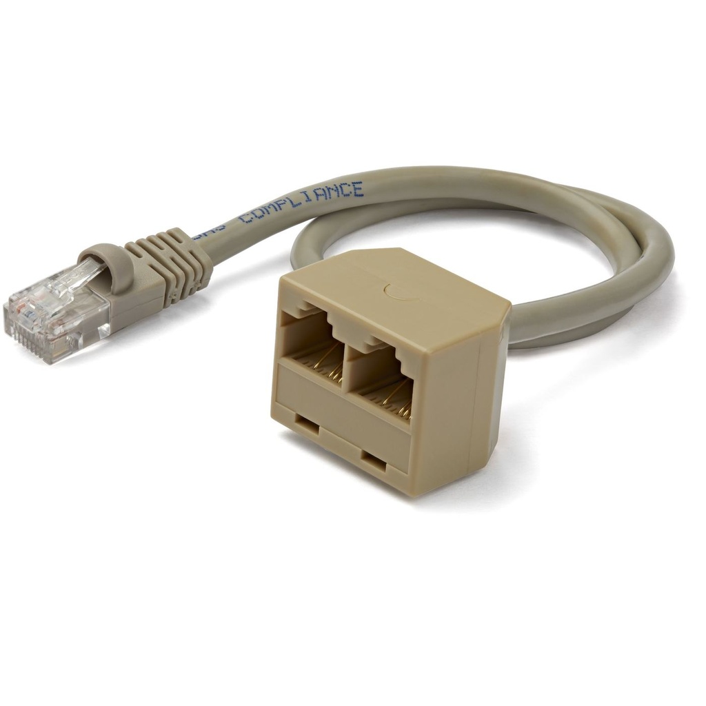 CAVO SDOPPIATORE RJ45 2 A 1