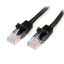 CAVO DI RETE CAT 5E NERO 3M