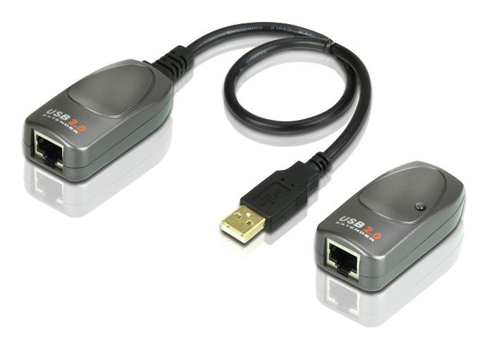 EXTENDER USB 2.0 OVER CAT5E/6 (60M)
