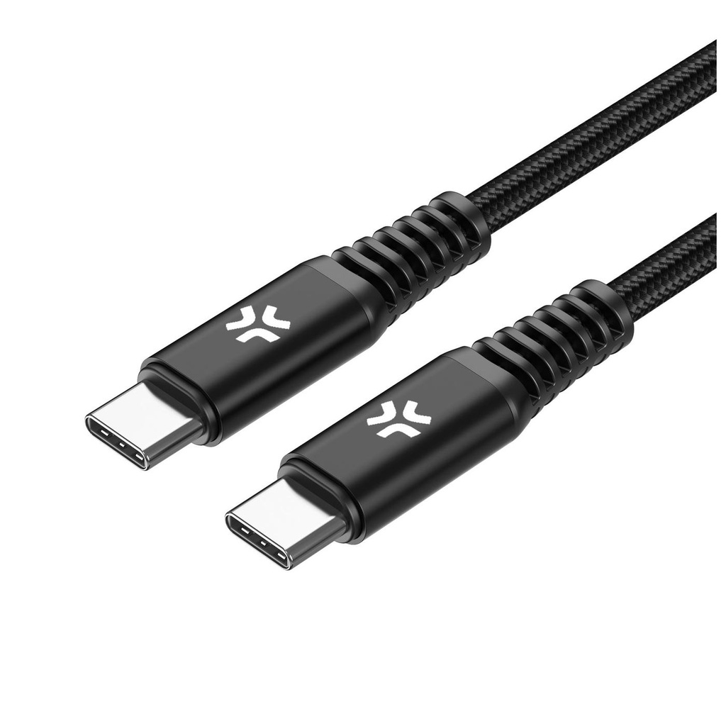 100W USB-C TO USB-C CABLE 2M BLACK