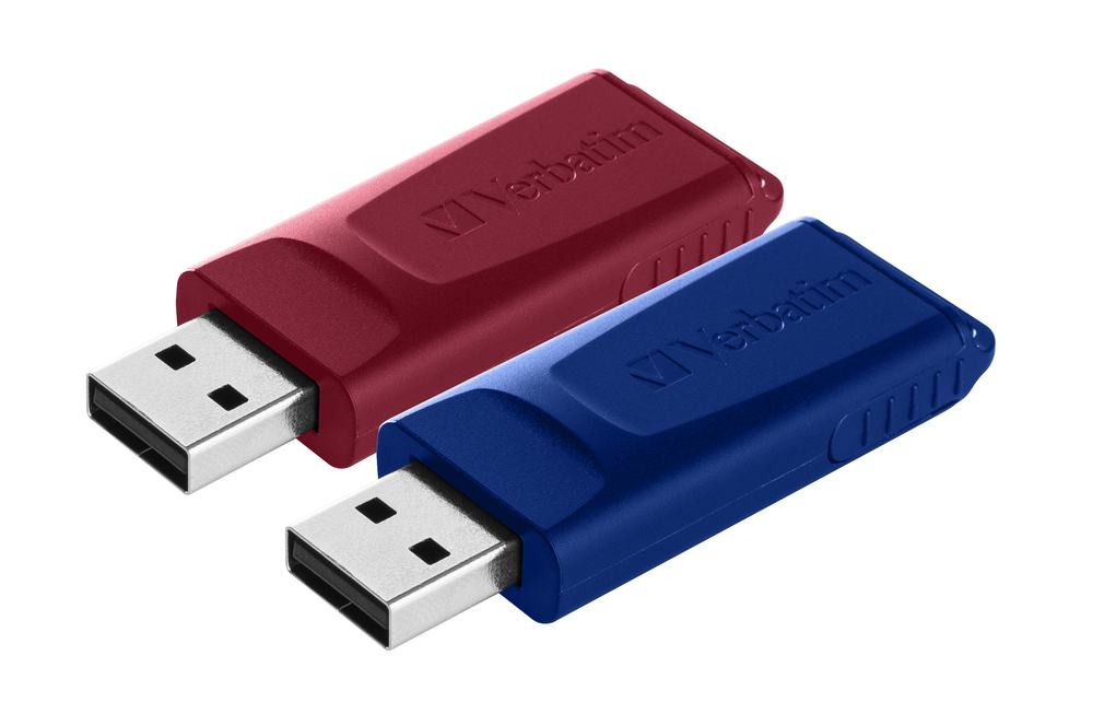 MEMORY USB 2.0 32GB SLIDER 2 PACK