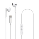 DROP STEREO EARPHONES LIGHTNING WH