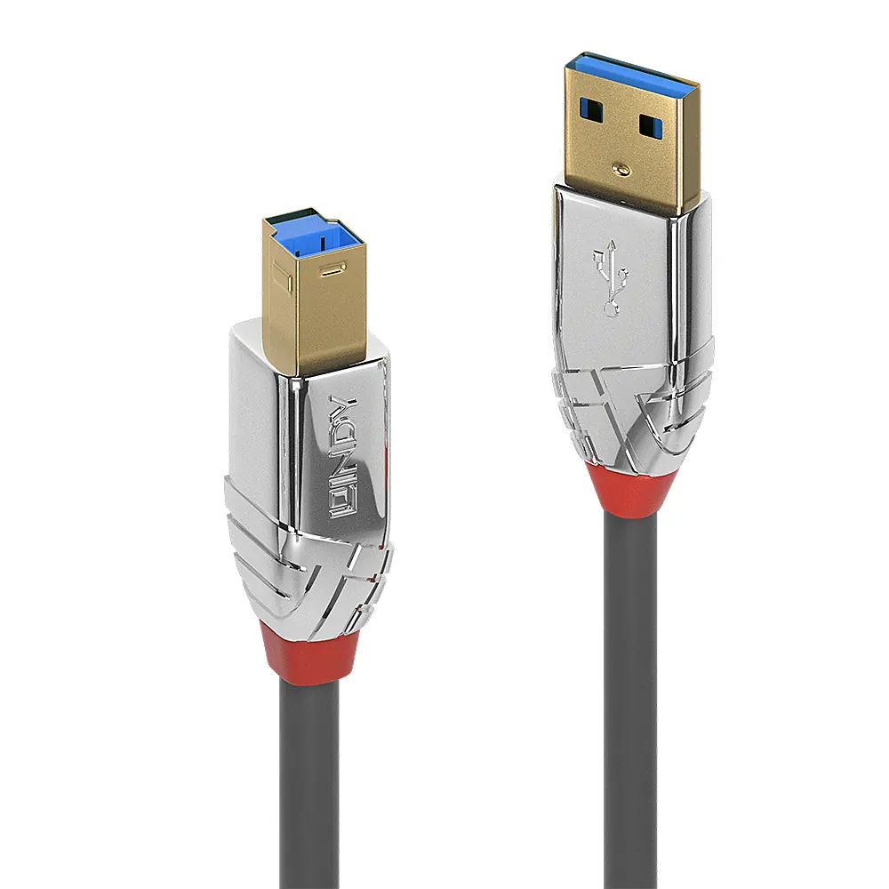 CAVO USB 3.0 TIPO A B CROMO LINE 5M