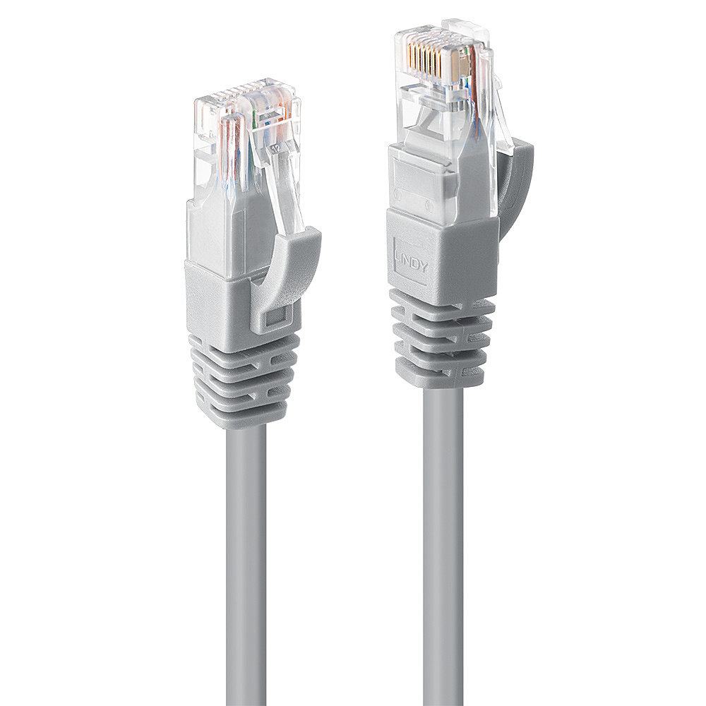 CAVO DI RETE CAT.6 U UTP GRIGIO 1M