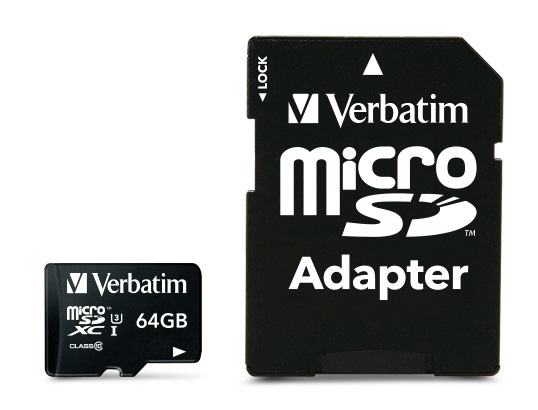 MICRO SDHC-64GB-PRO CLASS 10+ADAT.