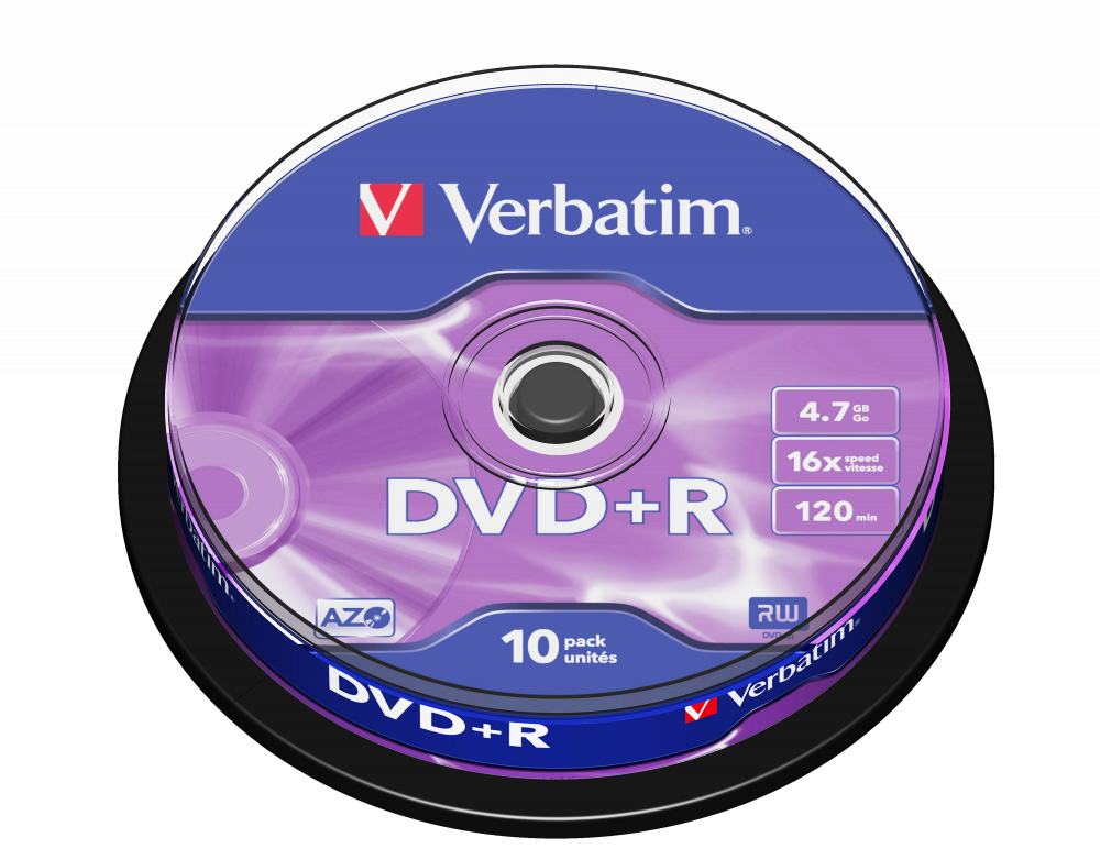 SPINDLE 10 DVD+R 4 7GB 16X CF.10  S