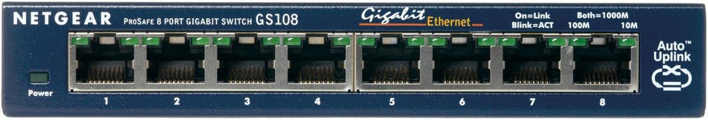 8PT COPPER GIGABIT SWITCH