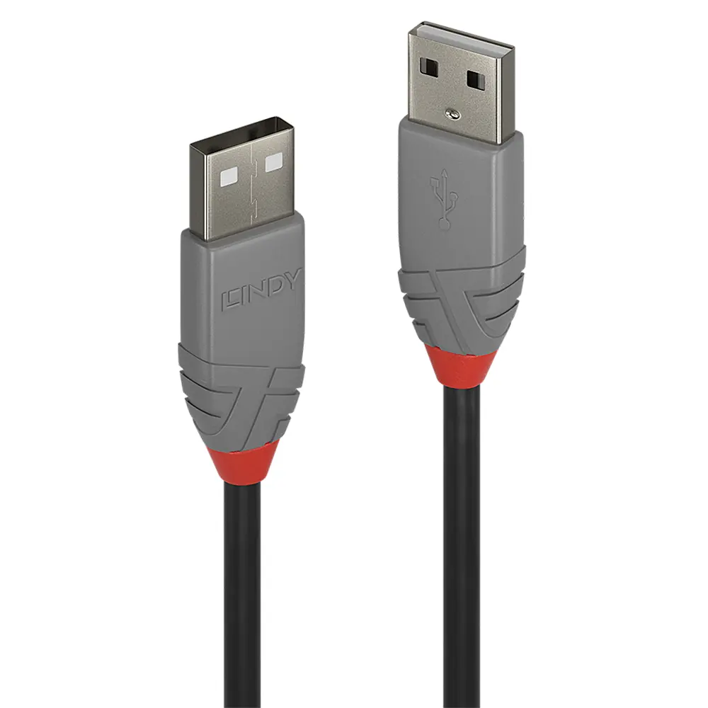 CAVO USB 2.0 A/A ANTHRA  0.5M