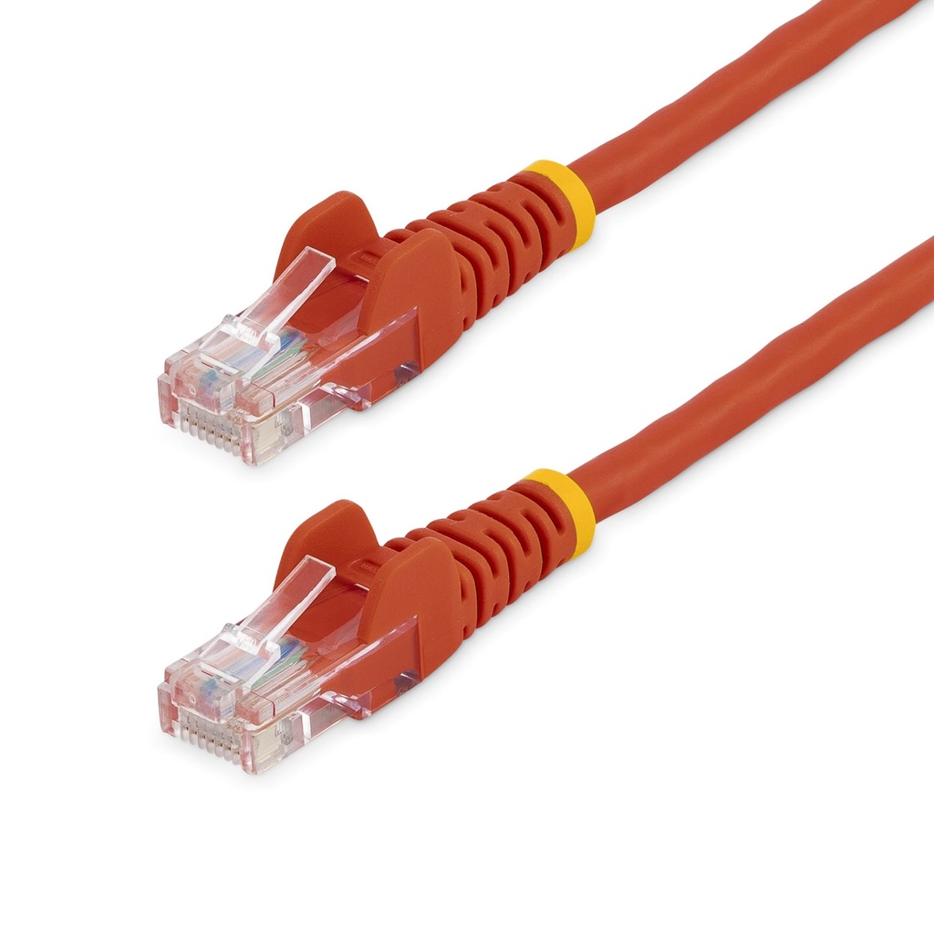 CAVO DI RETE CAT 5E ROSSO 1M