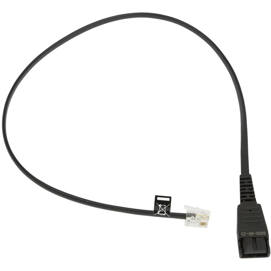 CAVO DRITTO QD A RJ10 0.5M YEALINK