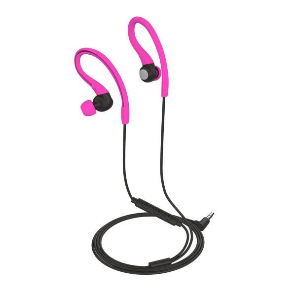 IN-EAR STEREO EARPHONES 3.5MM PINK