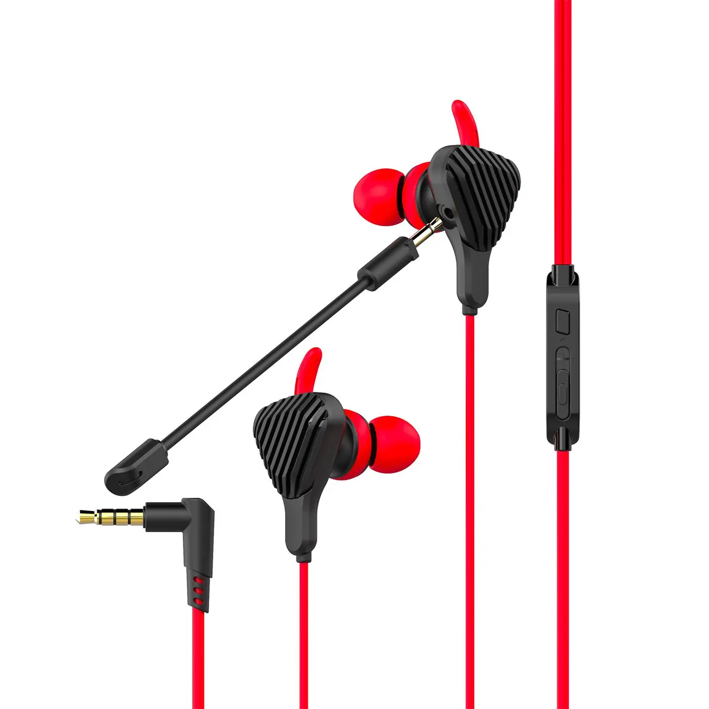 [CYBERWIREDBK] GAMING EARPHONES 3.5MM BLACK