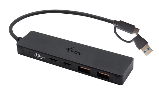 [C31HUBMETAL2A2C] USB-C METAL 2X USB 3.0 + 2X USB-C