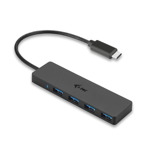 [C31HUB404] USB 3.1 TYPE C SLIM 4 PORT-BK