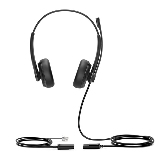 [YHS34-DUAL] YEALINK YHS34 DUAL- CUFFIE CON RJ9