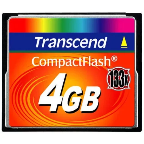 [TS4GCF133] 4GB CF CARD (133X)
