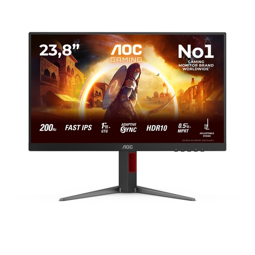 [24G4HA] MONITOR 23,8 FHD 200HZ REG ALT