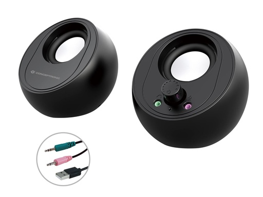 [BJORN01B] MINI SPEAKER 2.0 BLACK JACK 3.5