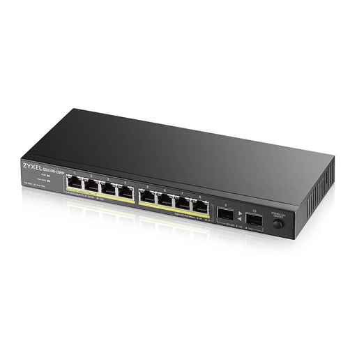 [GS110010HPEU010] SWITCH UNMANAGED 10 PORTE