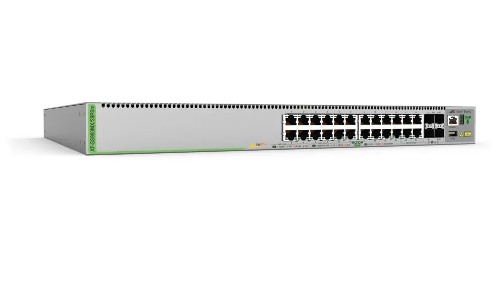 [AT-GS980MX/28PS] L3 STACKABLE SWITCH