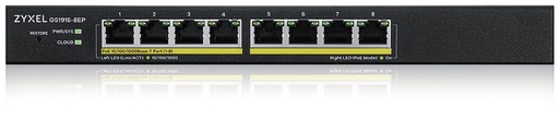[GS1915-8EP-EU01] GS1915-8EP NEBULAFL SWITCH WEB POE